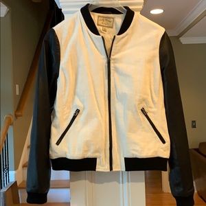 Lucky Leather Letterman jacket